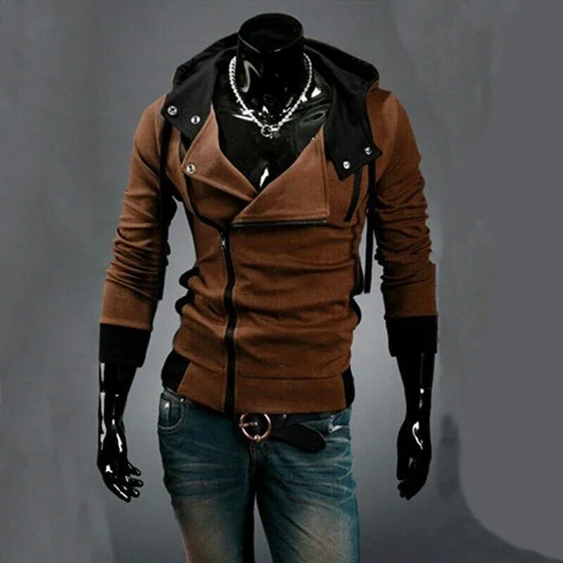 Casual Man Hoodie Sweatshirt 2024 Slank Heren Streetwear Vest Hoodies Bovenkleding Zwarte Sportkleding Heren Capuchon