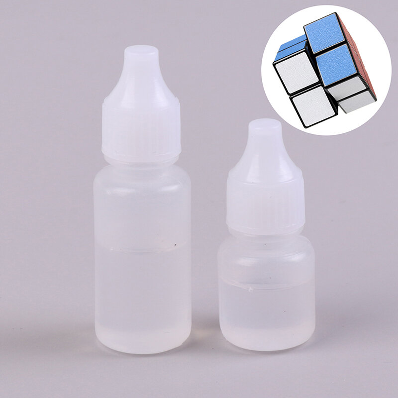 High Quality 1PC/5PCS 5/10mL Transparent Silicone Oil Lubricant Cube Oil For Magic Cube Lubricant Lube Silicone Oil