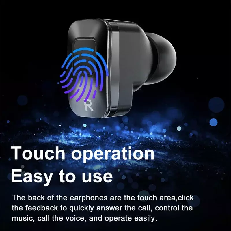 Smart Watch N18 1.53 Inch Bluetooth Calling Earphone TWS 2-in-1 Dual Headset 4G Large Memory Local Music Headphone Smartwatch