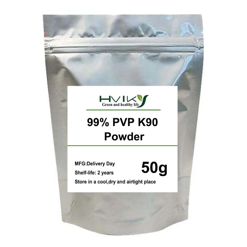 Materia prima cosmética en polvo K90, PVP 99% puro, gran oferta