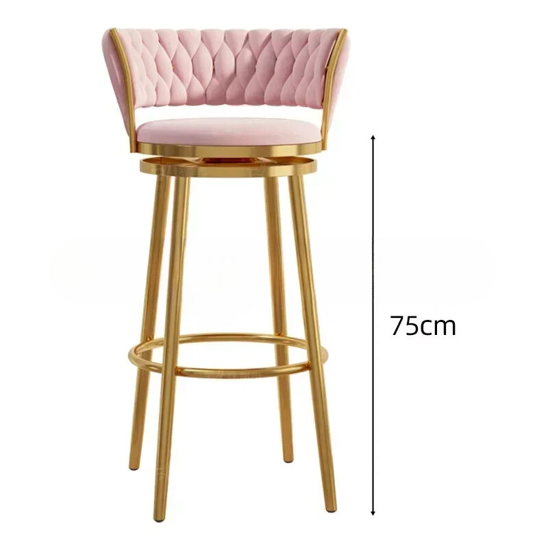 Современный скандинавский барный стул, роскошная мебель для гостиной, барная стойка, барный стул, ресторан, высокая кухня, барная мебель BL50BC