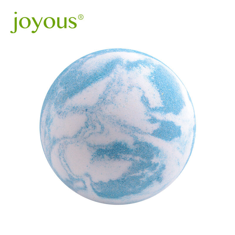 Радостный мяч для ванны с голубым небом, мяч для ванны с эфирным маслом, увлажняющий пузырь с ароматом перечной мяты Pop 100 г