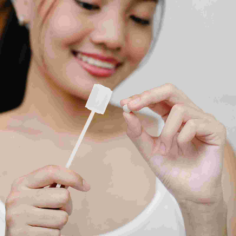 Mund tupfer Mund zahnbürste Tupfer reiniger Pflege Baby reinigung Zahnbürste zahn sterile Einweg-Zungen tupfer Tupfer Säuglings zahn