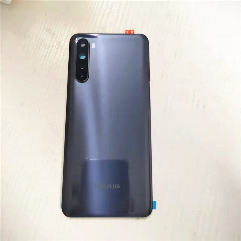Original OnePlus Nord Back Battery Cover Door Rear Glass For One plus Nord 5G Battery Cover Housing Case With Camera Lens