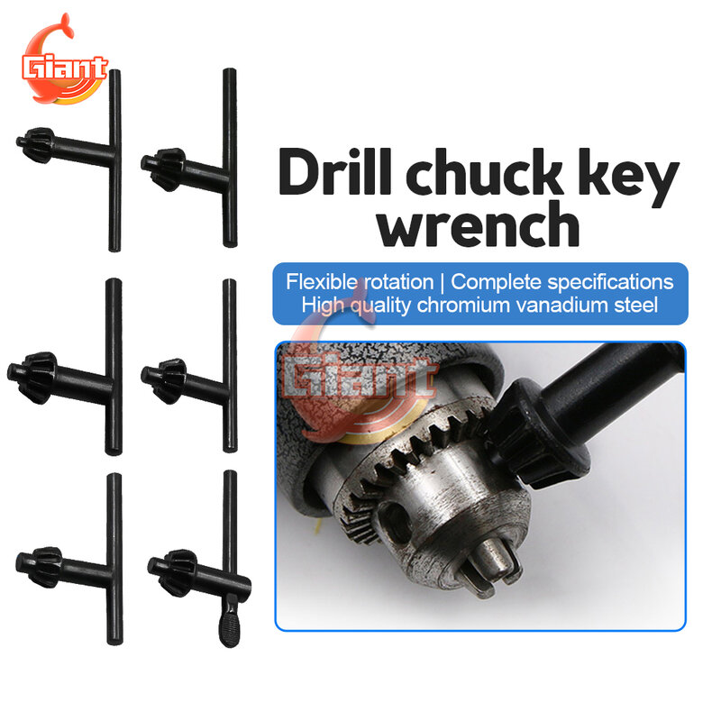 Hand Drill Key Wrench Drill Chuck Change Bit Converter Adaptor Hardware Tool Accessories Drill Chuck Key Wrench