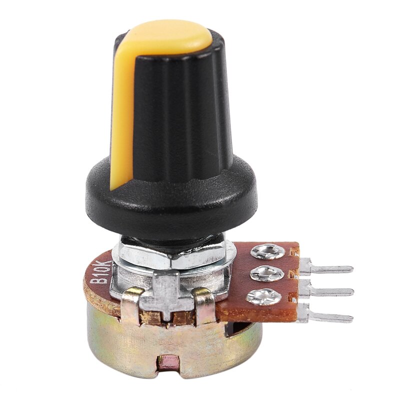 5 Stuks 10K Ohm 3 Terminal Lineaire Taper Roterende Audio B Type Potentiometer