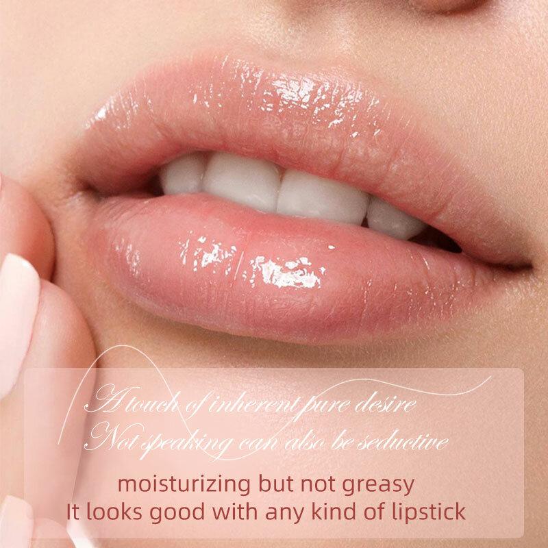 Lip Plumping Gloss Oil Bálsamo Hidratante, Esfoliante Lip Balm, Pink Lips Care Hidratante, Maquiagem Feminina, Cosméticos Coreanos