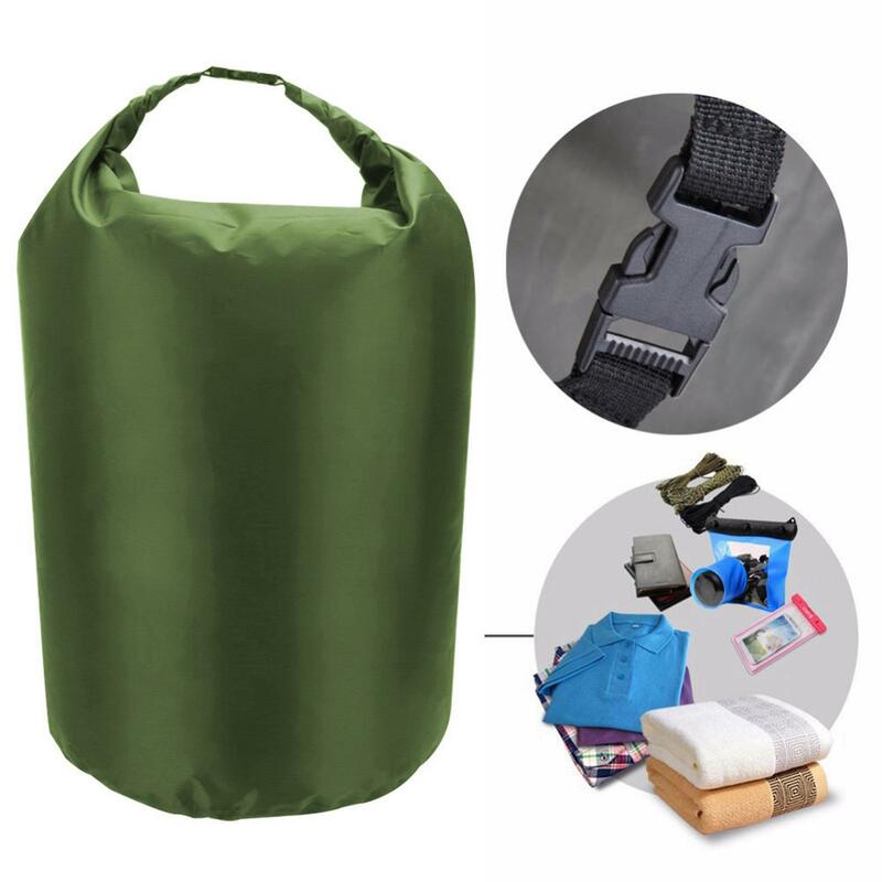 Saco de armazenamento impermeável, saco seco, Drybag para caiaque, vela, surf, camping, caiaque, pesca, impermeável, Roll Top, 10x