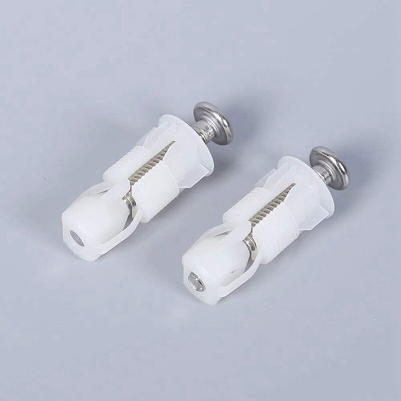 3X Toilet Seat Screws And Toilet Lid Screws Stainless Steel Top Fixing Hinges Screws, For Toilet Seat Replacement Parts