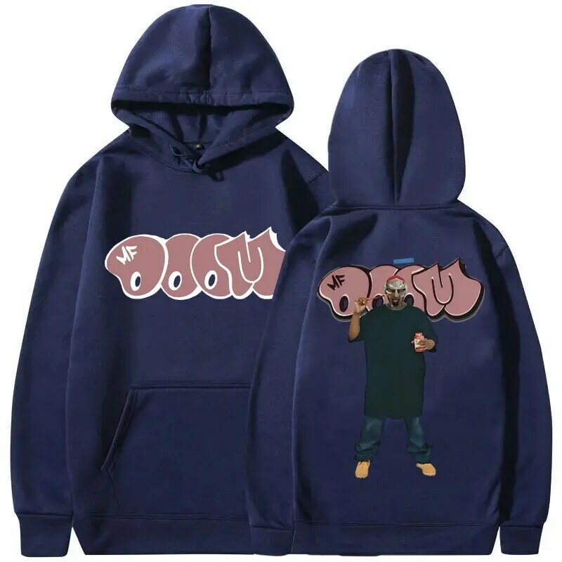 Rapper Mf Doom Grafische Hoodie Mannenmode Hiphop Trend Sweatshirt Heren Casual Hoodies Heren Hiphop Oversized Streetwear