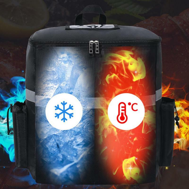 Изолированная сумка-холодильник для продуктов, герметичный Рюкзак-холодильник 35 л, водонепроницаемая легкая сумка-холодильник для удержания горячей/холодной воды