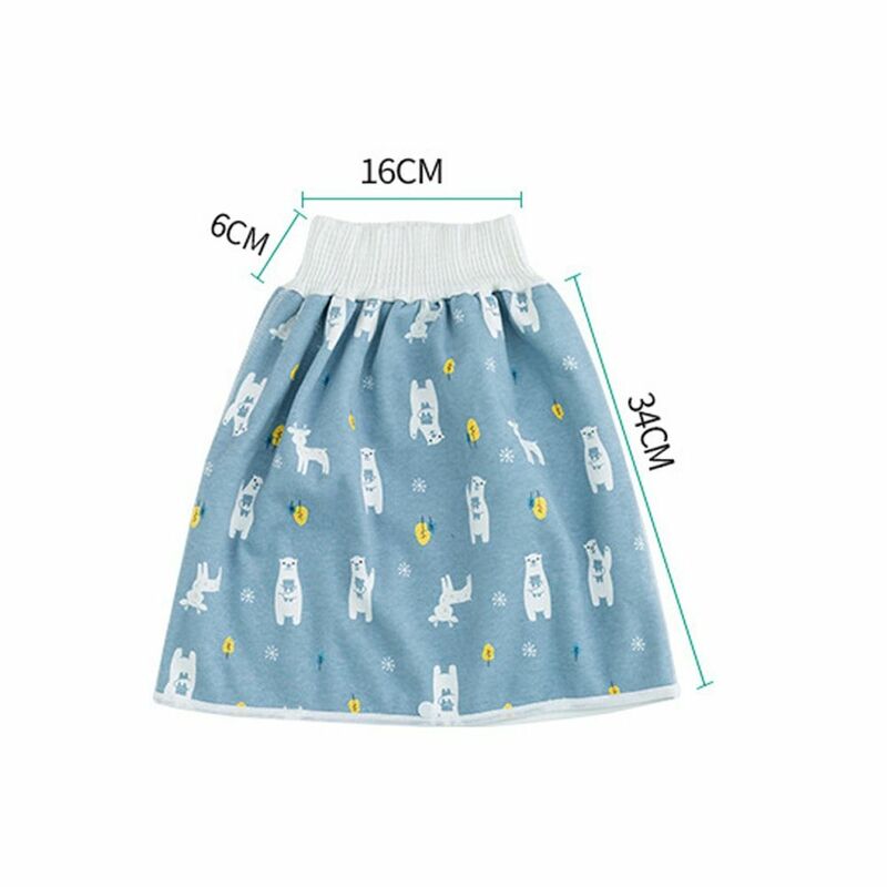 Diapers Children Underwear Nappy Changing Cotton Pant Skirts 2 in 1  Diaper Baby Diapers Sleeping Bed Clothes Training Pants