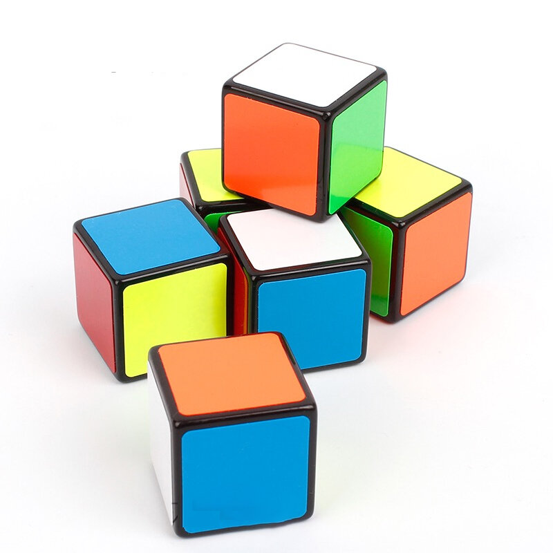 Divertido 1x1 mini cubo mágico quebra-cabeça 2.5cm cubo engraçado brinquedos educativos cubo mágico velocidade cubo mágico adulto brinquedos crianças presentes