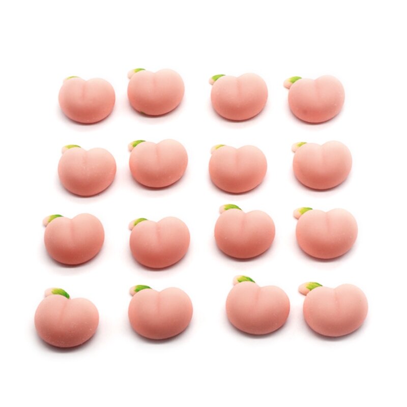 HUYU 2 uds sensorial Butt Party Favor Set bola harina Squishy Peach Pinch Ball para niños adultos niños pequeños