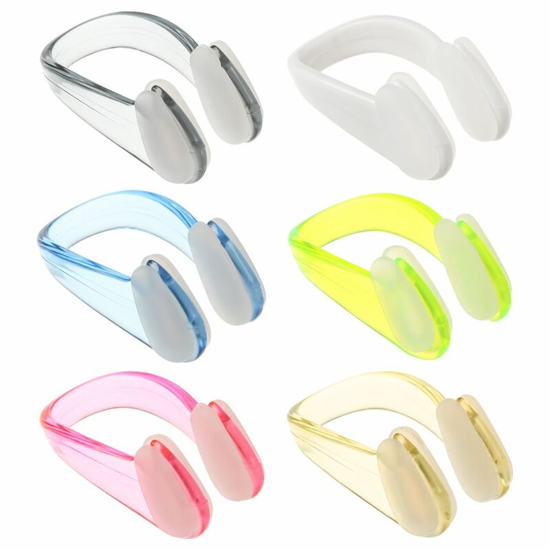 4Pcs Swimming Nose Clip Earplugs Suit Swim Earplugs Small Size for Adult Children Waterproof Soft Silicone Nose Clip