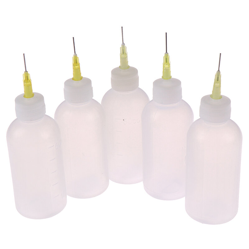 50ml Needle Dispenser Dispensering Bottle Rosin Solder Liquid Glue Bottle