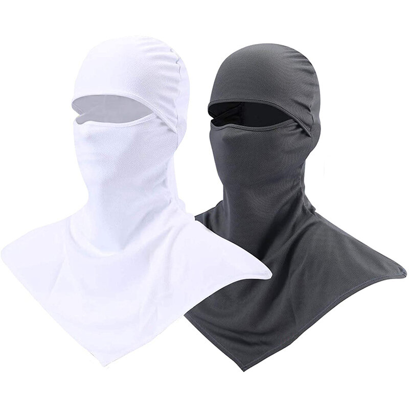 Cagoule de protection solaire pour homme et femme, couvre-cou long, masque facial, cyclisme, moto, pêche, ski, été