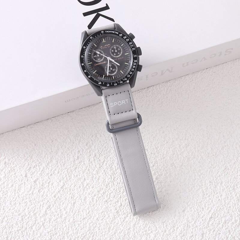 Jam tangan pria seri Planet jam tangan pria jam tangan bulan pria jam tangan Quartz olahraga mode tali jam tangan
