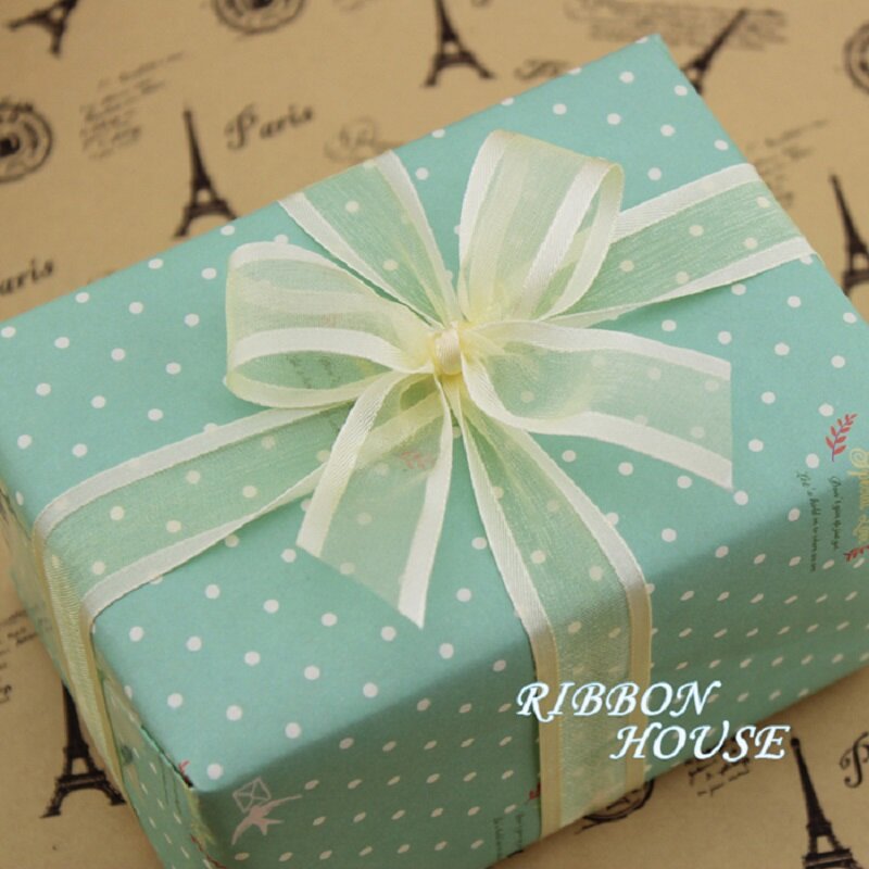 20mm Broadside organza ribbons wholesale gift wrapping decoration ribbons wholesale