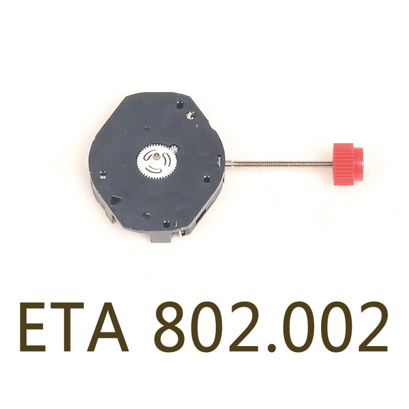 Швейцарский оригинальный бренд, новинка, ETA 802,002, кварцевый механизм 802002, аксессуары для 2-х ручных часов