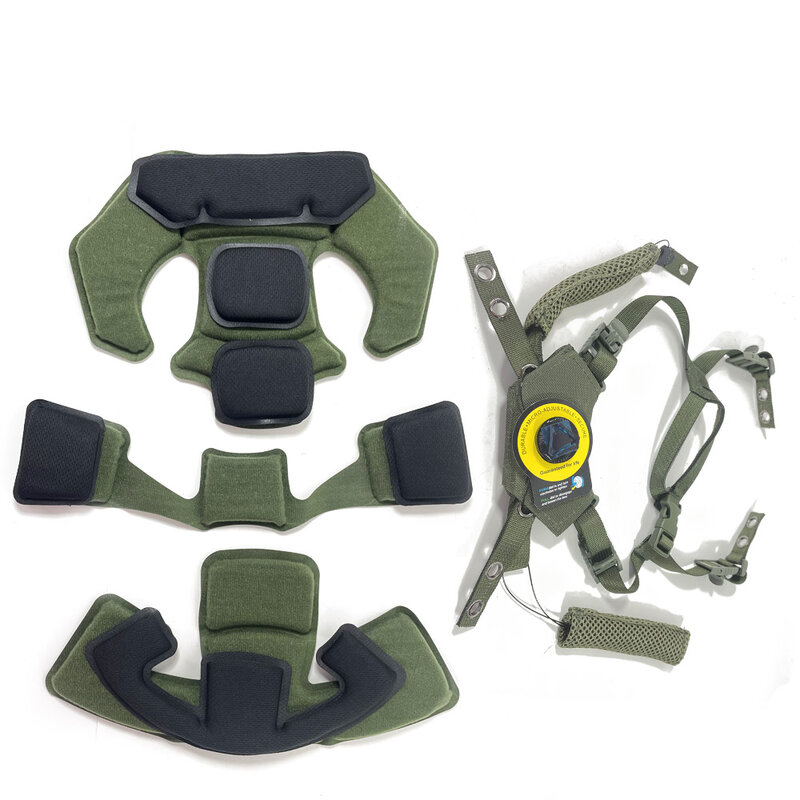 Wendy-sistema DE suspensión para casco, cordón para casco, cojín DE esponja, MICH rápido, accesorios para casco BK/DE/RG/RD