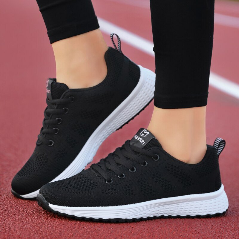 Buty damskie Lekkie buty do biegania dla kobiet Trampki wygodne buty sportowe do biegania do tenisa