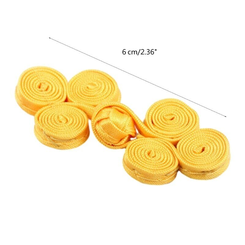 Chinese Suit Round Cheongsam Buttons Knot Fastener Closures DIY Buckle