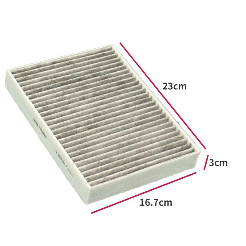 2Pcs Car Cabin Filter Air Conditioner 64119366403 For BMW G30 G31 G05 G06 G11 G12 518 520d 525i 530 620 725d 730 X5 X6 Activated