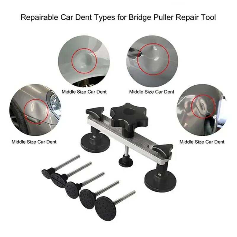Auto Dent Repair Tool Kit Auto Dent Repair Set Size Suction Cup Puller Kit For Hand Maintenance Car Renovation Dent Puller kit
