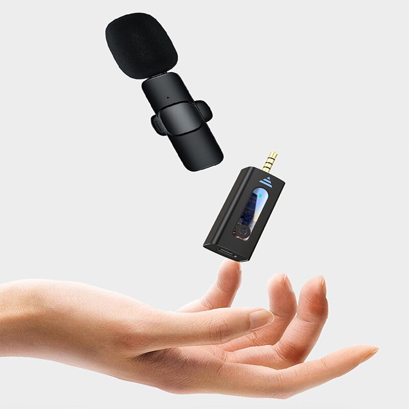 Telele 3.5mm microfone condensador omnidirecional para câmera alto-falante lapela lapela gravação microfone para youtube, entrevista
