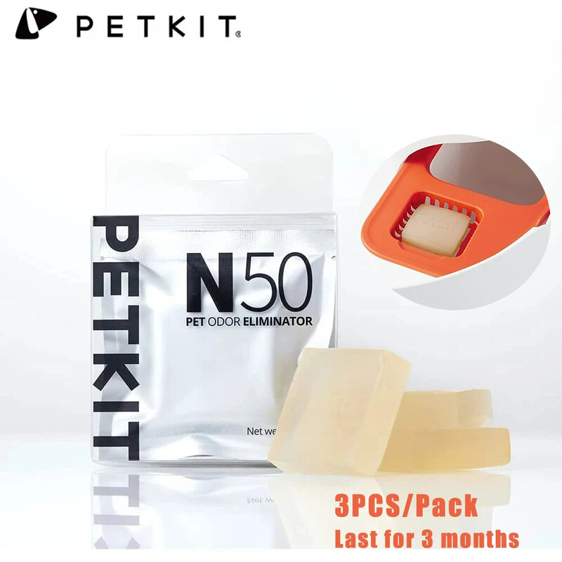 PETKIT N50 Cube Odor Eliminator for Pura Max Self-Cleaning Cats Litter Box Cat Toilet gatos Control Air mascotas