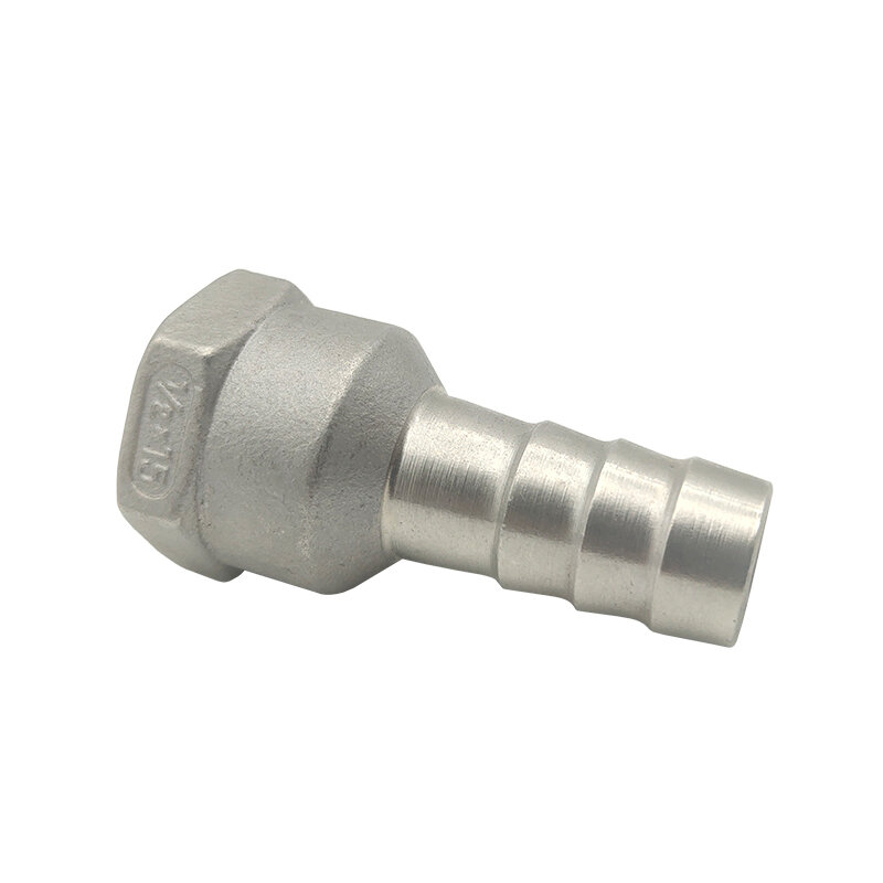 Plumbing connection1/4 1/2 (6 8 10 12 15 20mm)304 Stainless Steel Male Female Threaded Fitting Hose  Plumbing Pipe Elbow