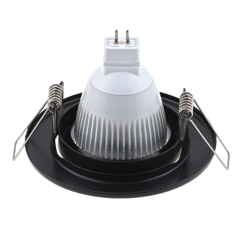 Materiał GU10 obudowa do lampy LED oświetlenie sufitowe oprawa wewnętrzna GU10 MR16 kąt świecenia regulowana oprawa wpuszczana