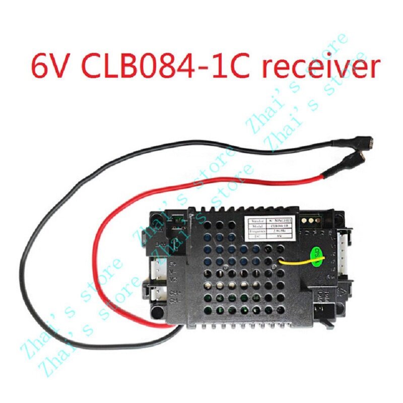 Circuit imprimé de voiture électrique pour enfants, CLB084-4C/4D/4F 12V CLB084-1C/-1A 6V 2.4Ghz télécommande adapté aux modèles Zhilebao