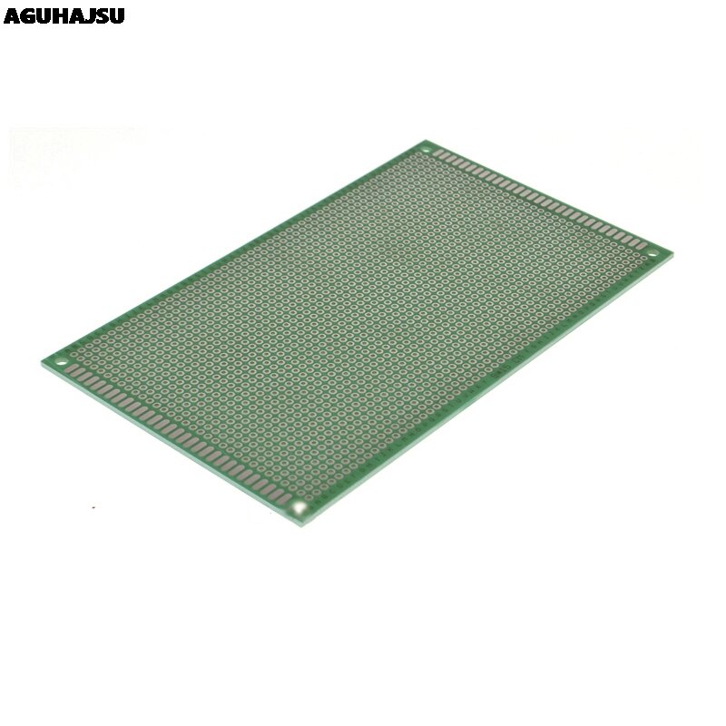 Placa prototipo PCB de 2 capas, placa Universal de doble cara de 9x15 cm, 1 piezas, 2,54 MM, color verde