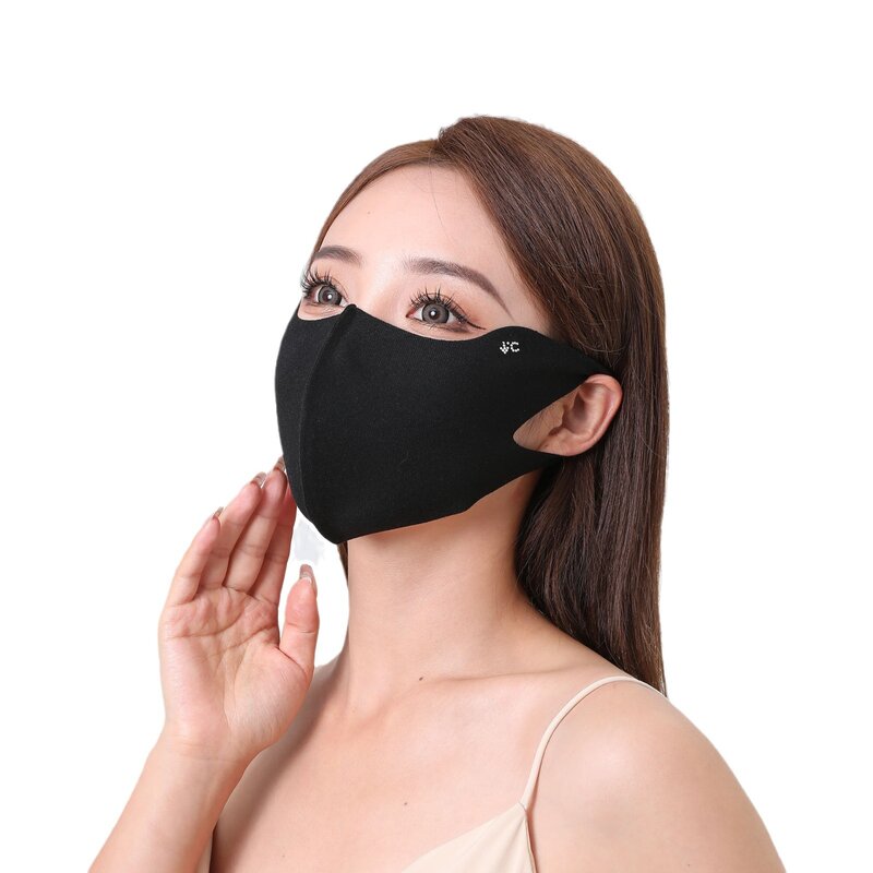 Masque de protection UV pour l'extérieur, peut être lavé, grande surface, soleil, nuits chaudes, extérieur, masque facial décoratif cool, vente en gros, été