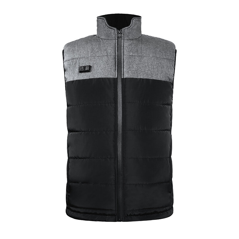 Machine Washable Upgraded Unisex Lightweight Waistcoat Electrical Heating Clothes Temperature Controllable Battery Heated Vest