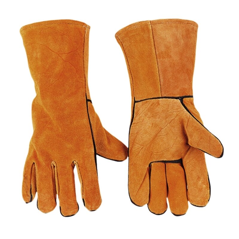Welding Gloves Good Sweat Absorption and Heat Insulation Welding Gloves R7UA