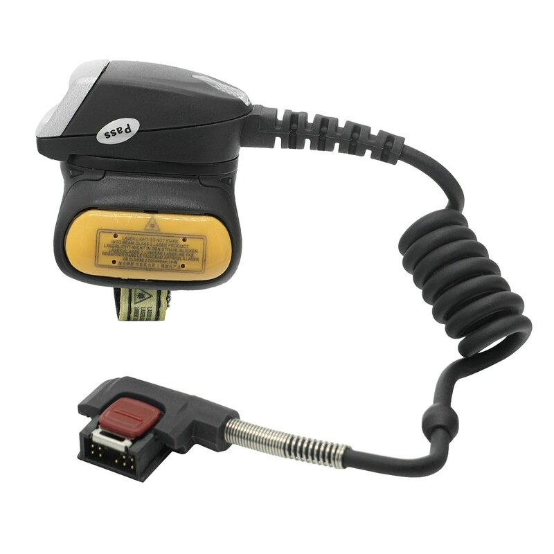 Scanner de codes-barres avec anneau portable, Zebra et Motorola, Symdangers RS419