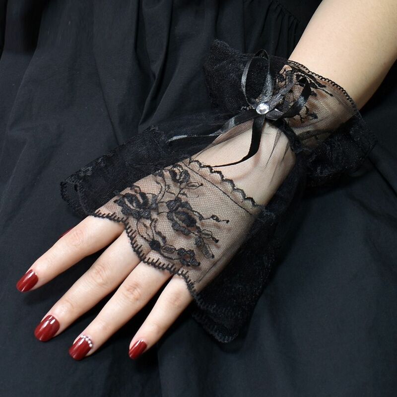 Lace Fake Sleeve Sun Protection Detachable Sleeve Cuffs Lace Cuffs Spring Autumn