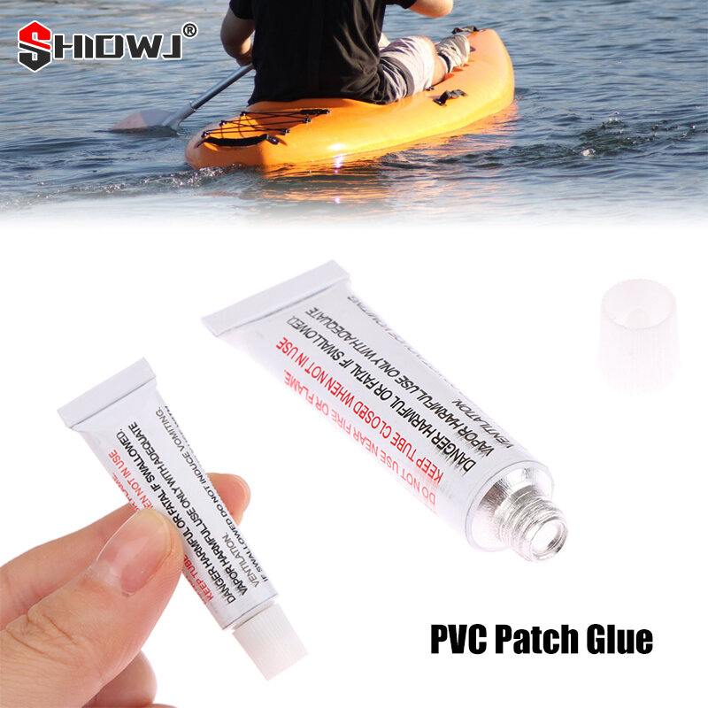 3g PVC adesivo gommone riparazione colla riparazione foratura Patch colla Kit di riparazione Kayak Patch colla accessori per piscina