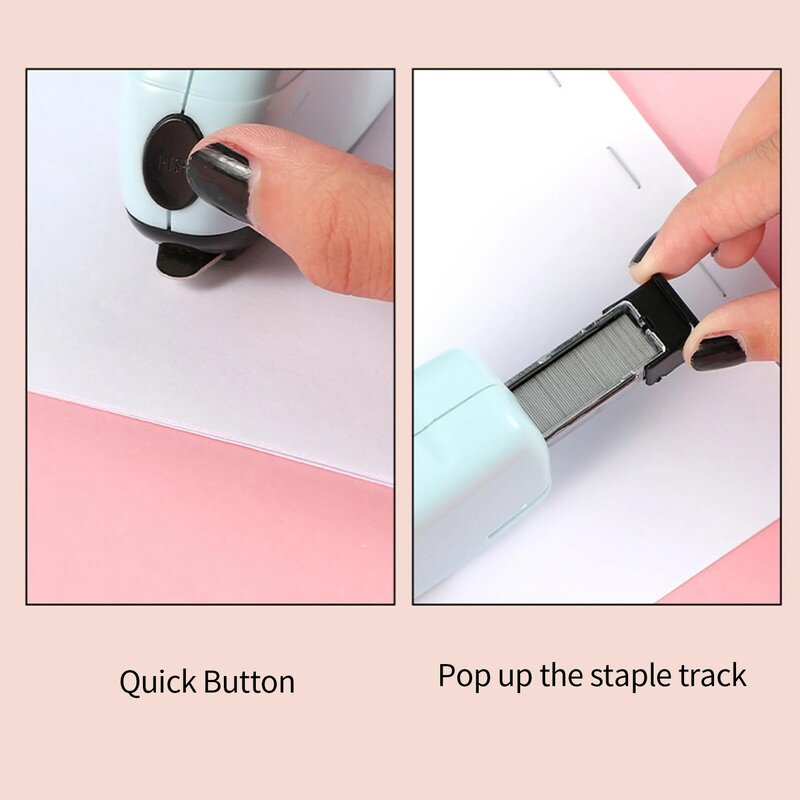 Electric Stapler Stationery Automatic Rechargeable Electric Cordless 24/6 Staples School Paper Stapler Office Stationery