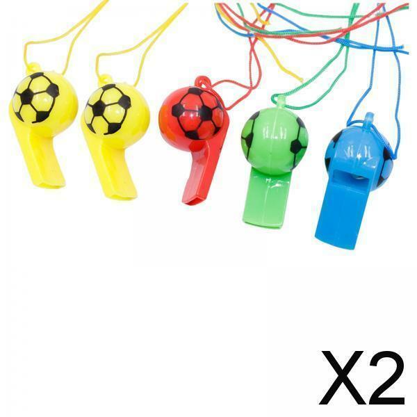 2x 5x Basketball Whistle Game Event Gym Party Favors Football Loud Crisp Sound