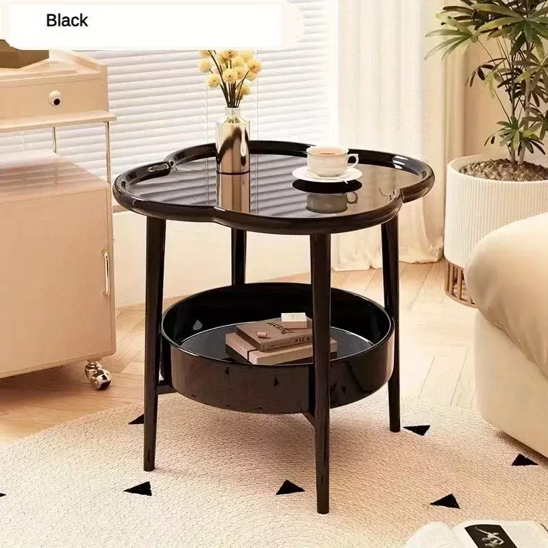 Creative Side Table with High Appearance and Cloud-shaped Design, Modern  Simple Sofa  Cabinet Table, Living Room Mobile