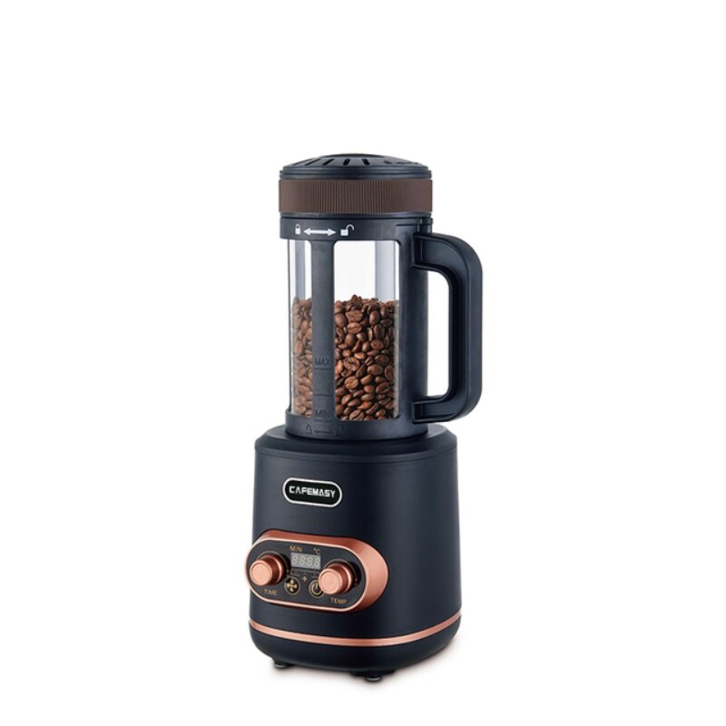 Nuova macchina da caffè elettrica per torrefazione ad aria per uso domestico 220V macchina per la torrefazione del caffè con controllo della temperatura