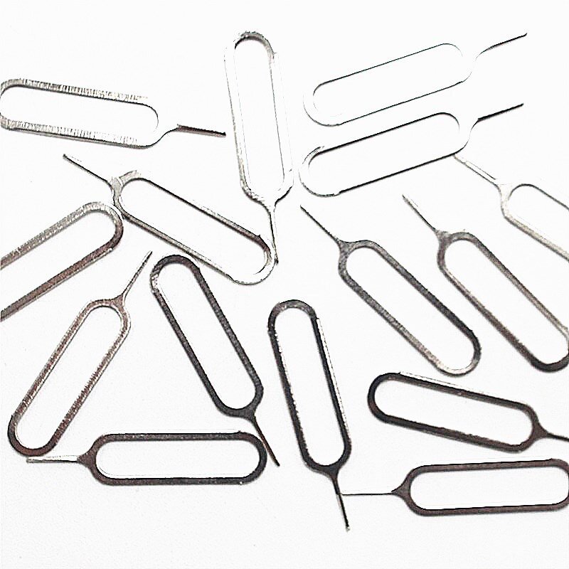 500-5000Pcs/lot Universal Sim Card Tray Pin Ejecting Removal Needle Opener Ejector For Mobile phone