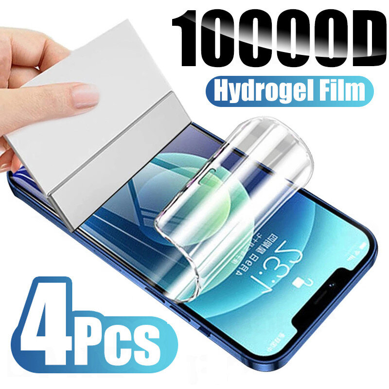 Filme de hidrogel para iphone 14 pro protetor de tela max para iphone 11 13 pro max 13 12 mini xs max xr x 7 8 6s 14 mais se filme