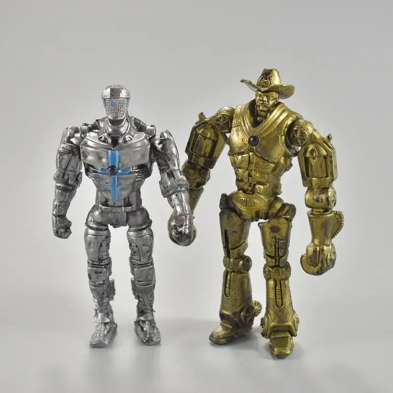 Figuras de acción de EA30-20 de acero Real, modelo de Robot Zeus Atom Midas, Adam Raider, juguetes de regalo, decoración de Hobby, 13cm, 8 unidades por juego