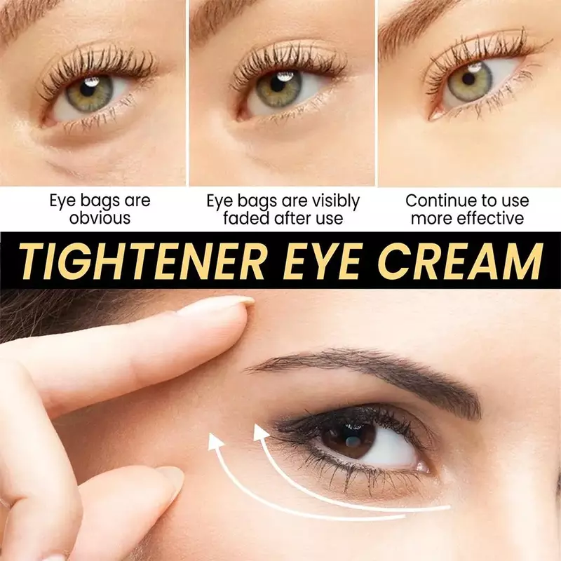 5Pcs Anti Wrinkle Eye Cream Remove Eye Bags Puffiness Lifting Firming Smooth Skin Care Moisturizing Instant Eye Massage Cream