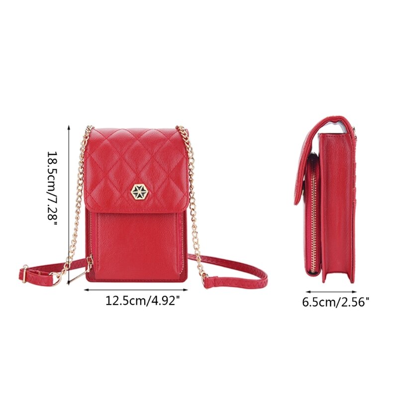 2023 新しい小さなクロスボディショルダーバッグ女性の携帯電話バッグカードホルダー財布財布とハンドバッグ
